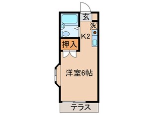 メゾンＫの物件間取画像